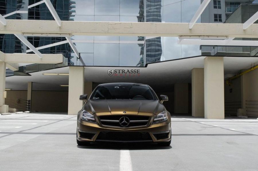  Mercedes-Benz CLS63 AMG by Strasse Wheels 2014 года  (фото 9 из 11)